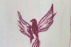 Small tattoo - phoenix